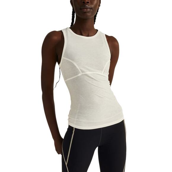 New Halle Berry x Sweaty Betty Frankie Tank in Lily White XLarge XL Crew Neck - Picture 11 of 12